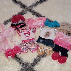 Lot of Build-a-Bear clothes